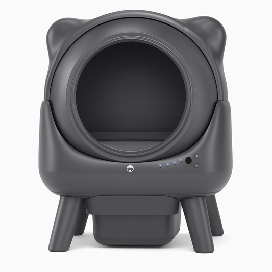 Litière Autonettoyante Connectée pour Chat – Bac XL avec App, Sécurité 10 Capteurs, Fonction Silencieuse & Nettoyage Facile