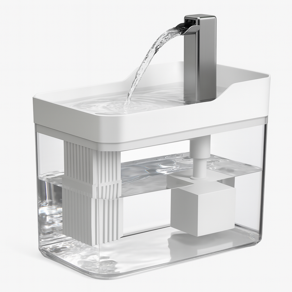 Distributeur d’Eau Automatique pour Chat – Fontaine Silencieuse avec Filtration Intelligente et Grande Capacité